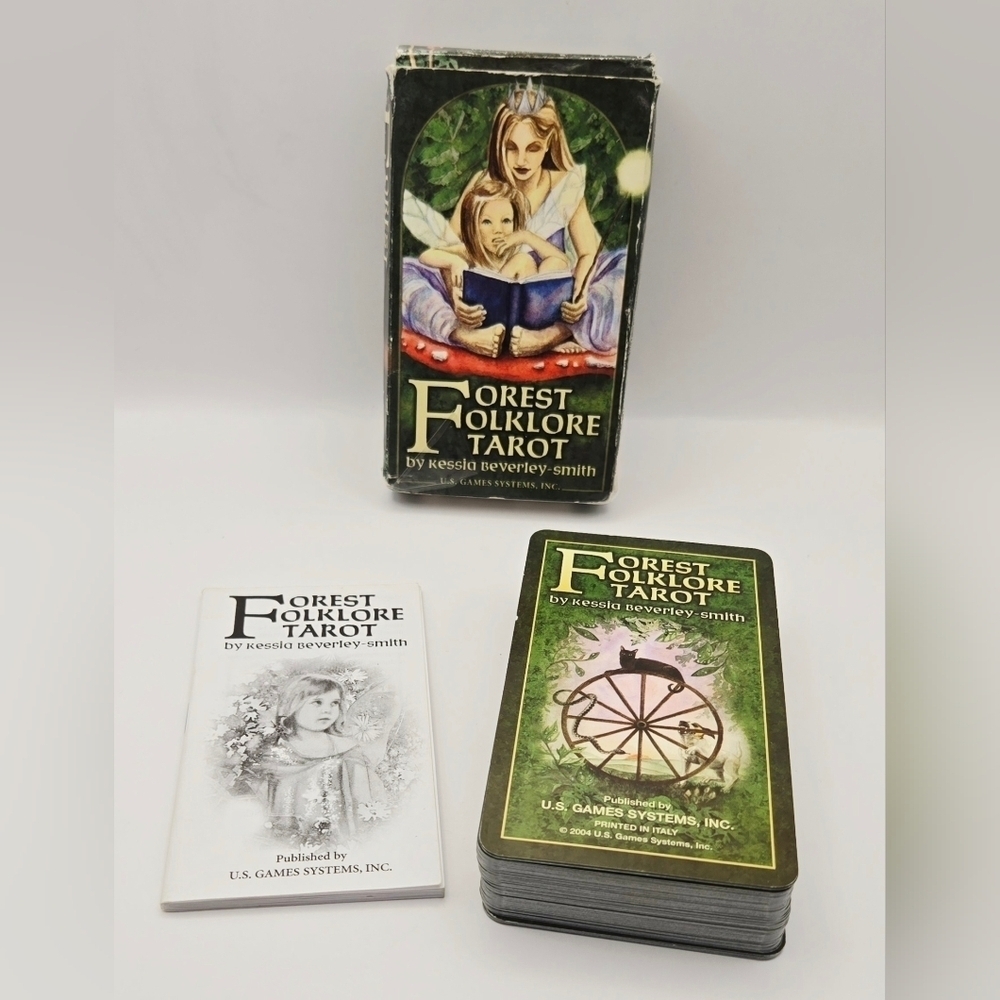 Forest Folklore Tarot Deck by Kessia Beverley-Smith | OOP Collectible - Picture 6 of 13